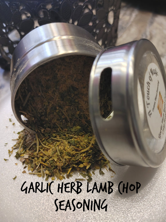Garlic Herb Lamb Chop Seasoning