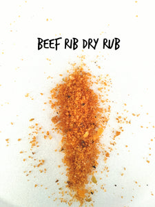 Beef Rib BBQ Dry Rub