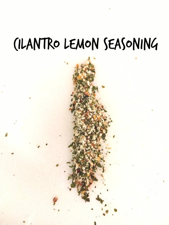 Cilantro lemon Seasoning
