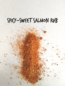 Spicy-Sweet Salmon Rub